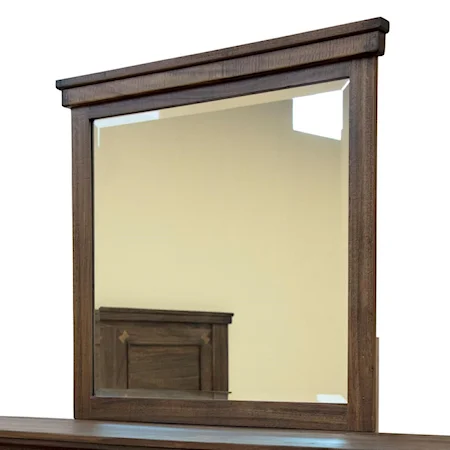 Transitional Dresser Mirror